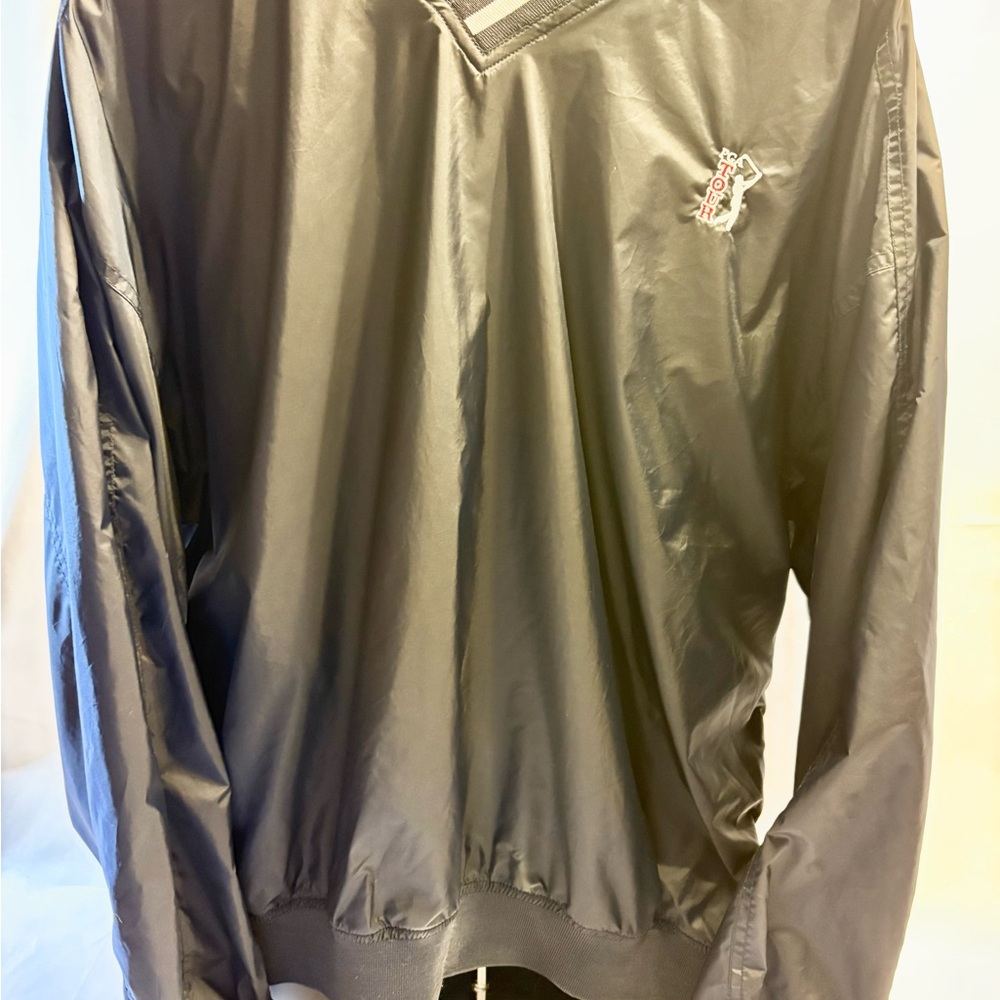 Vintage 90’S, PGA Tour Navy V-Neck Men's Windbreaker, XL